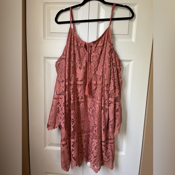 Xhilaration Dresses & Skirts - Xhilaration cold shoulder dress XL